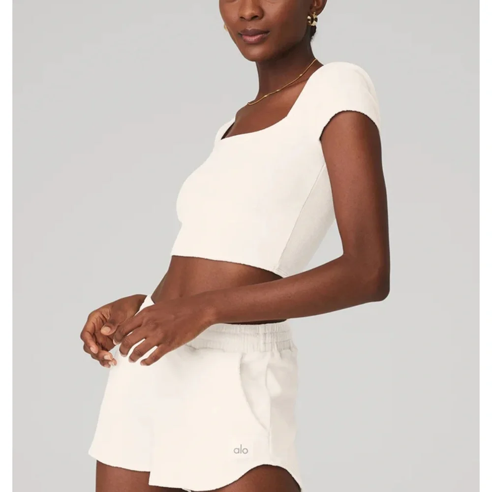 Alo‎ Yoga | Terry Beachside Short Sleeve